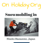 Snowmobiling in Niseko Hanazono, Japan